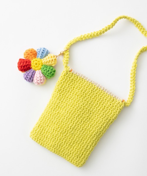 emonique（エモニーク） ショルダーバッグ バッグ ハンドメイド 手編み