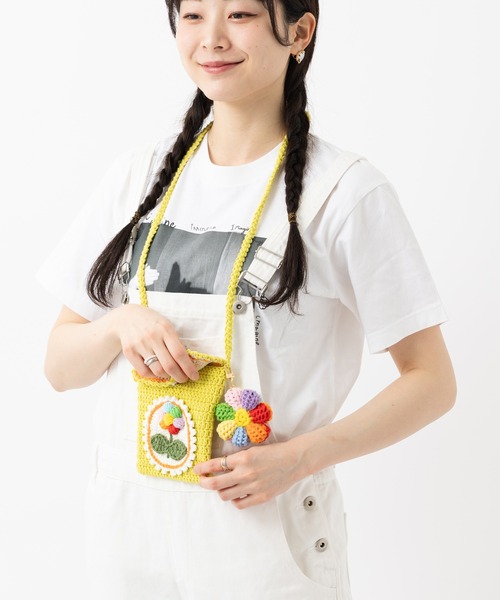 emonique（エモニーク） ショルダーバッグ バッグ ハンドメイド 手編み