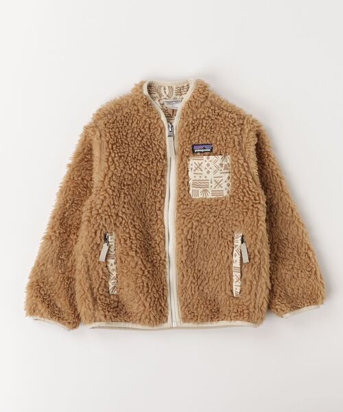 patagonia  キッズ　アウター patagonia（パタゴニア） 「KIDS」ブルゾン 5T ブラウン キッズ