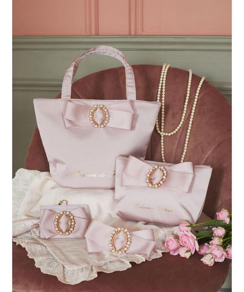 Maison de FLEUR 「Maison FLEUR」 ハンドバッグ FREE ピンク