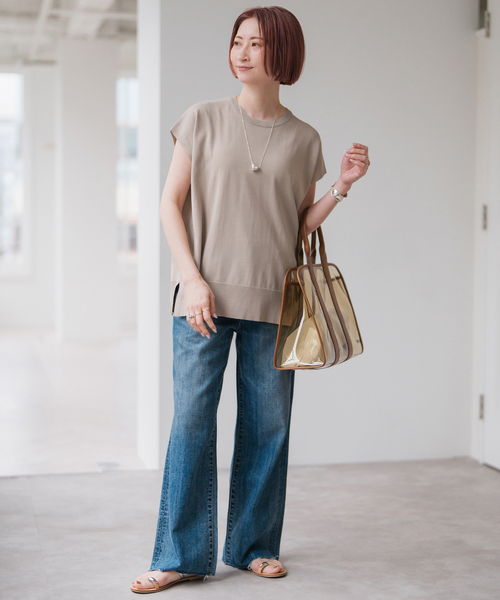 Spick＆Span ニット セーター 「一部店舗+WEB限定」14GWASHABLE
