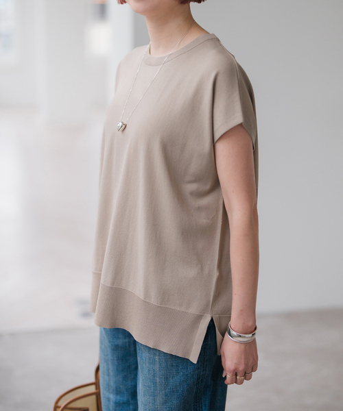 Spick＆Span ニット セーター 「一部店舗+WEB限定」14GWASHABLE