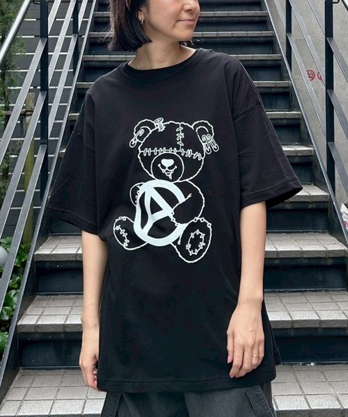 tシャツ PATCH WORK BEAR BIG Tシャツ レディース メンズ