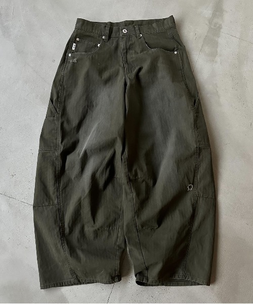 Perushu ユーズドライクワイドパンツ　完売品　再販なし ユーズドライクワイドパンツ（デニムパンツ）｜Perushu