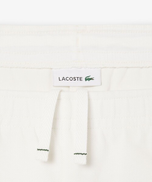 LACOSTE（ラコステ） パンツ ダブルフェイス鹿の子地ショートパンツ