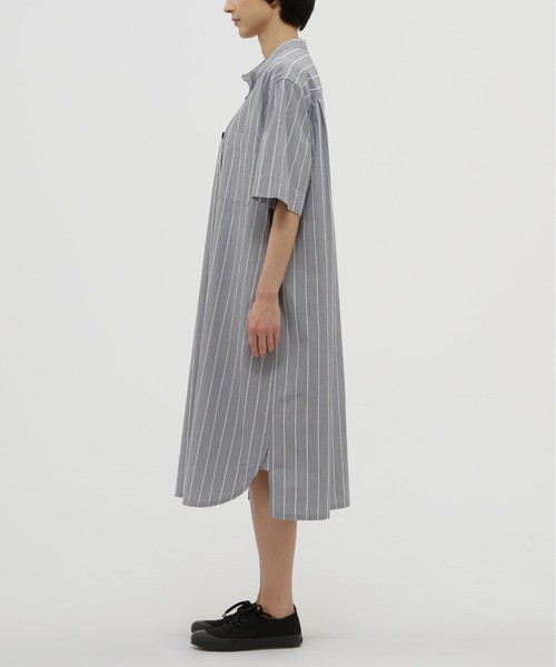 ともみ様　おまとめ　（MHLワンピース・シャツ） MHL. ワンピース END ON STRIPE COTTON : ZOZOTOWN Yahoo!店