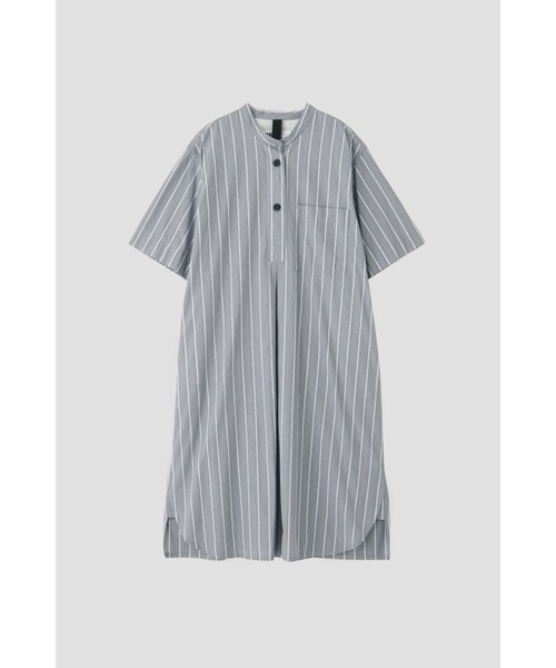 美品　MHL. COTTON END ON END プルオーバー ワンピース MHL. ワンピース END ON STRIPE COTTON : ZOZOTOWN Yahoo!店