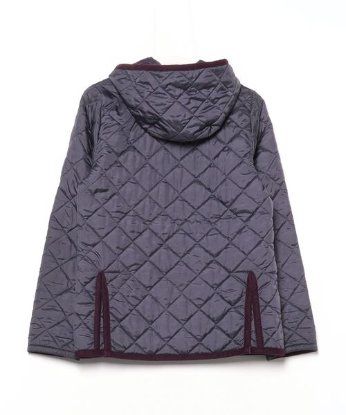 LAVENHAM（ラベンハム） キルティングコート 38 パープル レディース