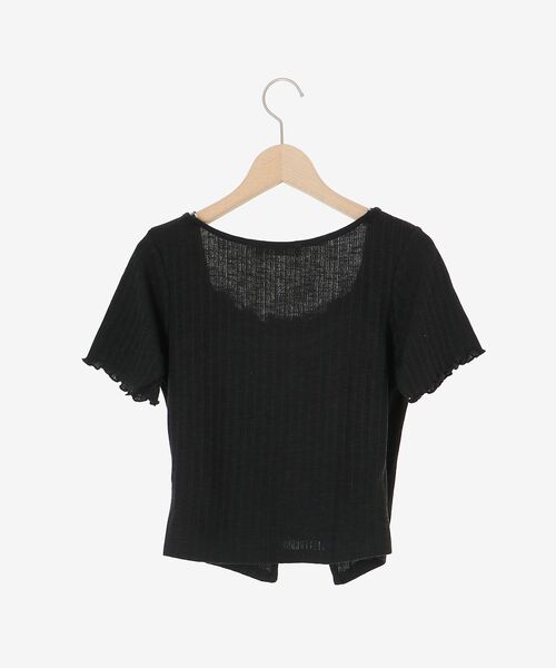 極美品✨2024 FRAMeWORK レイヤードライクTシャツ ブラック 商品詳細ページ | ヨルシカ official store | ZENSE 2024 刺繍風