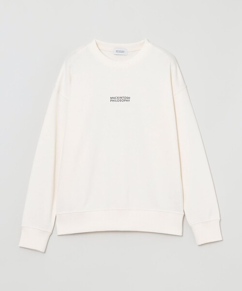 「MACKINTOSH PHILOSOPHY」 スウェットカットソー 38 ホワイト系その他 レディース