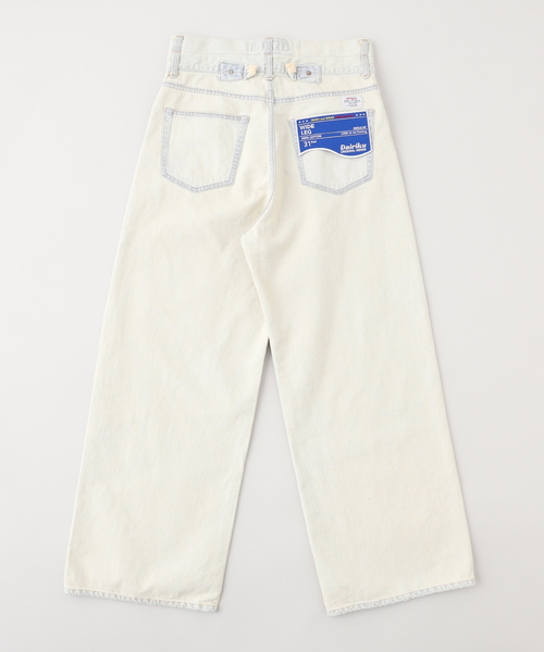 ブ*引様 29 ホワイト DAIRIKU デニム パンツ ダイリク denim Straight“ Vintage Denim Pants | DAIRIKU(ダイリク) / パンツ