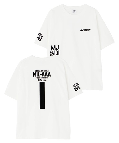 AVIREX tシャツ 「WEB＆DEPOT限定」”SMJ 101” T-SHIRT / 半袖T