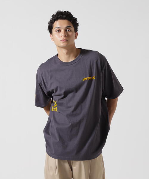 国内発送☆AVIREX☆SMJ 101 T-SHIRT WEB&DEPOT限定》