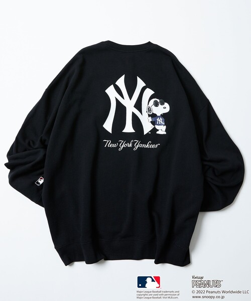 ＭＬＢ×SNOOPYトリプルコラボスウェットトップス MLB×SNOOPYトリプルコラボスウェットトップス 2024年秋冬新作