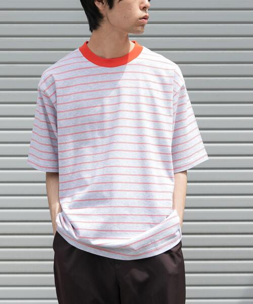にゃみ❣️フォーク&スプーン❣️ボーダーTシャツ4枚セット FORK&SPOON（フォークアンドスプーン） tシャツ カラーボーダー