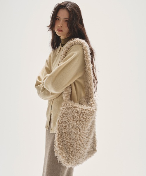 TODAYFUL ショルダーバッグ バッグ Volume Fur Shoulderbag レディース