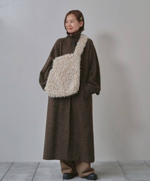 TODAYFUL ショルダーバッグ バッグ Volume Fur Shoulderbag レディース 