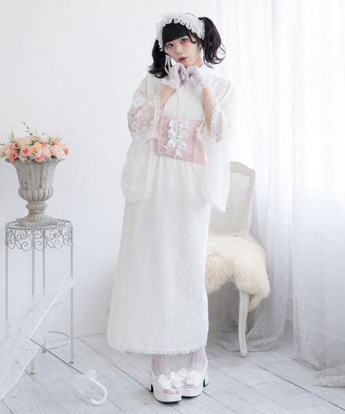 Dear My Love 総レースガーリーセパレート浴衣 DearMyLove 浴衣 総レースセットアップ浴衣 レディース