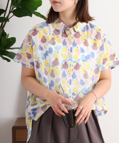 ブラウス シャツ kilki  丸襟ブラウス レディース