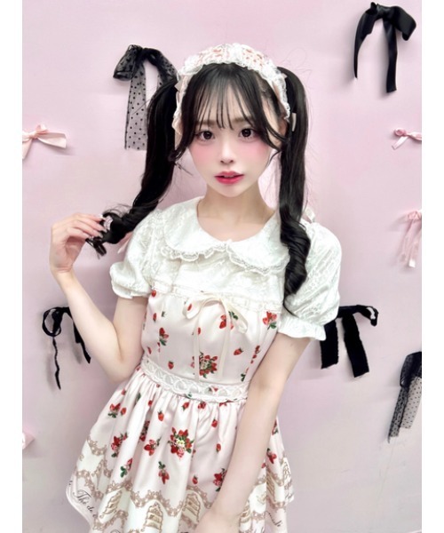 Ank Rouge ワンピース AFTERNOON TEA PRINT SET UP : ZOZOTOWN