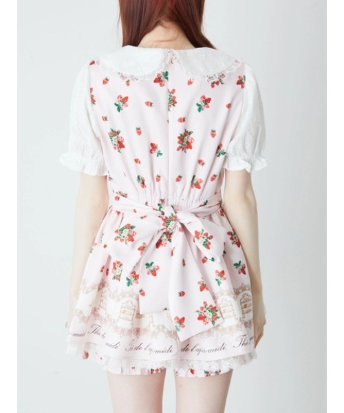 ワンピース Ank Rouge AFTERNOON TEA PRINT SET UP Ank Rouge ワンピース AFTERNOON TEA PRINT SET UP : ZOZOTOWN