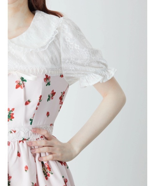 Ank Rouge（アンクルージュ） ワンピース AFTERNOON TEA PRINT SET UP