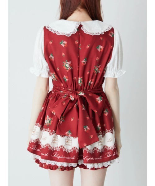 Ank Rouge ROJITA ワンピース セット Ank Rouge ワンピース AFTERNOON TEA PRINT SET UP : ZOZOTOWN