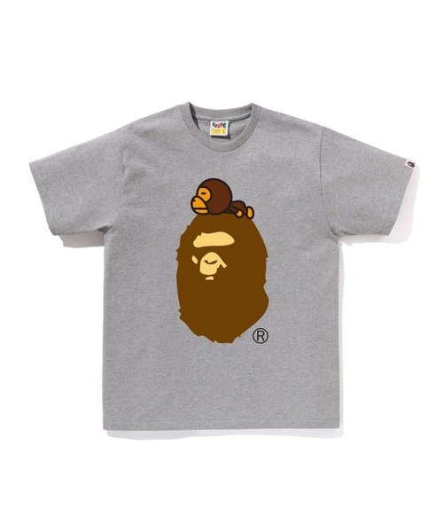 A BATHING APE（アベイシングエイプ） tシャツ MILO ON BIG APE TEE