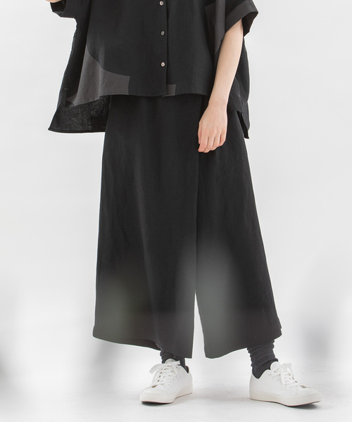 nop de nod（ノップドゥノッド） パンツ Cornetラップ風キュロット