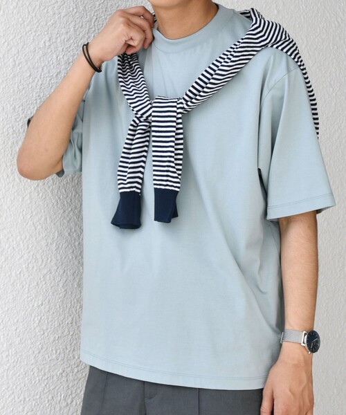 SHIPS any tシャツ any: JAPAN MADE ハイゲージ コットン リラックス