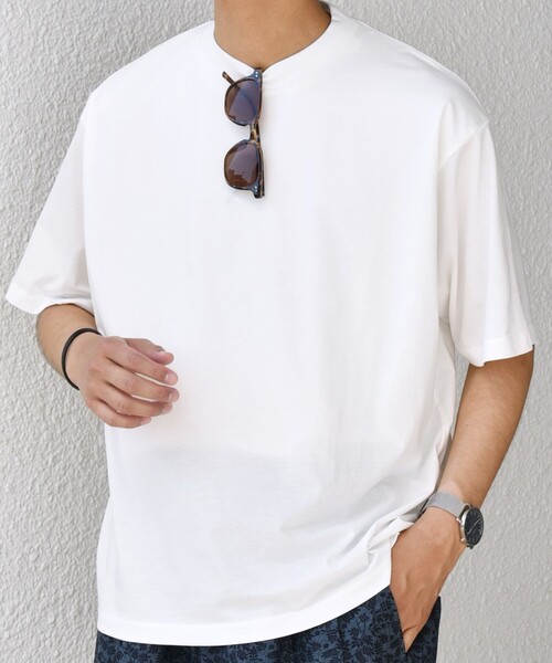 SHIPS any tシャツ any: JAPAN MADE ハイゲージ コットン リラックス