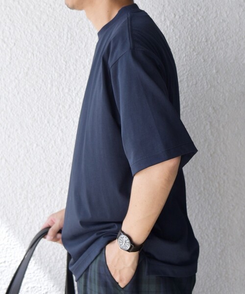 SHIPS any tシャツ any: JAPAN MADE ハイゲージ コットン リラックス