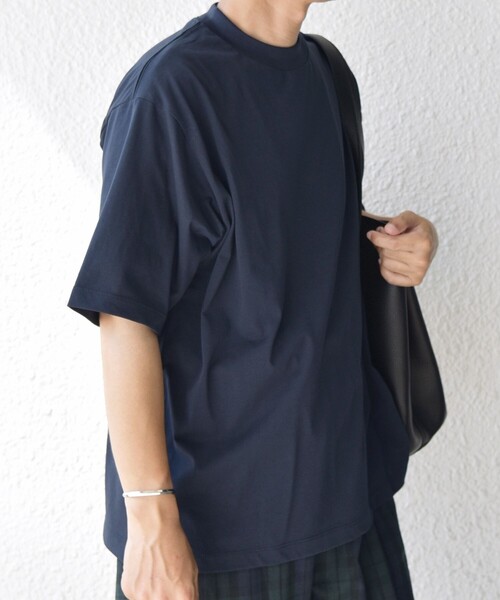SHIPS any tシャツ any: JAPAN MADE ハイゲージ コットン リラックス