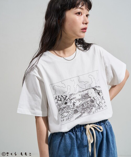 FREAK'S STORE tシャツ COJI-COJI あざらしヶ丘 プリントTシャツ