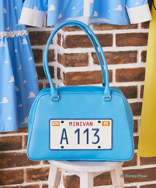 Disney ボストンバッグ トイストーリー/カーナンバーバッグ