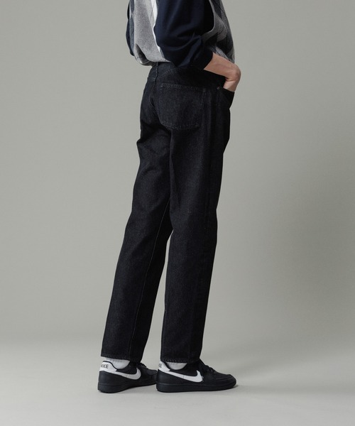 「ADAM ET ROPE'」 デニムパンツ M ブラック系その他 メンズ