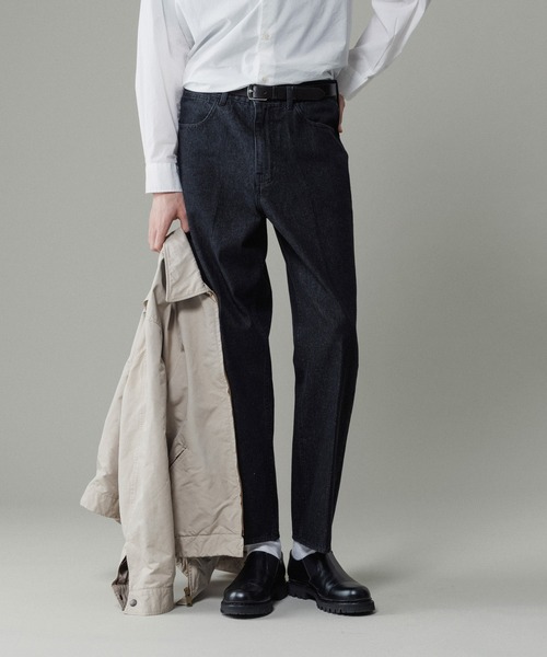 「ADAM ET ROPE'」 デニムパンツ M ブラック系その他 メンズ