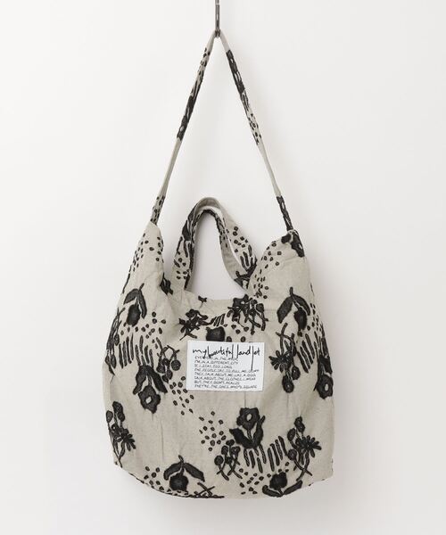 【美品】my beautiful landletトート my beautiful landlet トートバッグ 「my landlet」 QUILTED