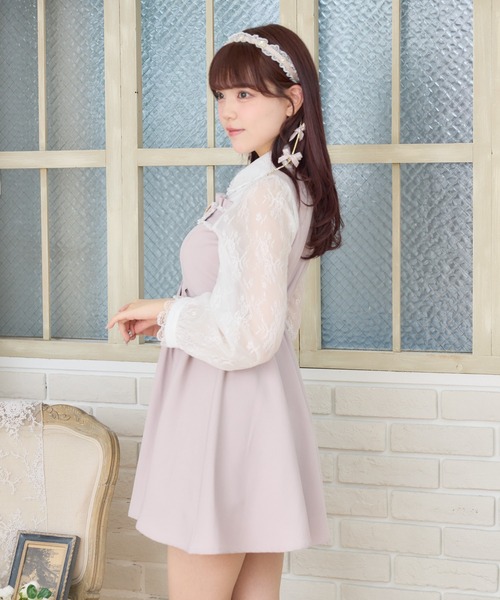 ROJITA（ロジータ） ワンピース デコルテベルトデザインワンピース