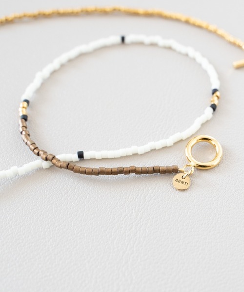 SENTI（センティ） ネックレス SENTI BEADS NECKLACE メンズ SENTI BEADS ネックレス 45cm