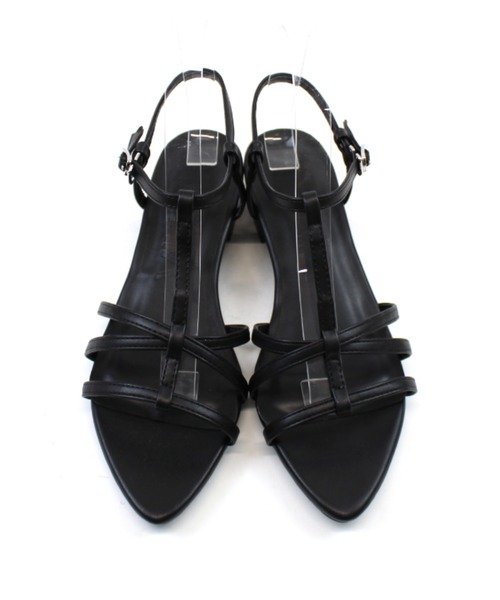 「VIVIAN」 フラットサンダル M シルバー レディース_画像6