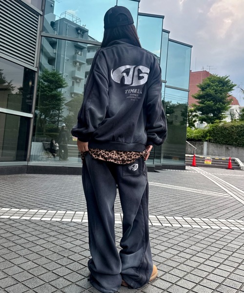 A'gem（エージェム） スウェットパンツ ジャージ A'GEM/9 × .kom