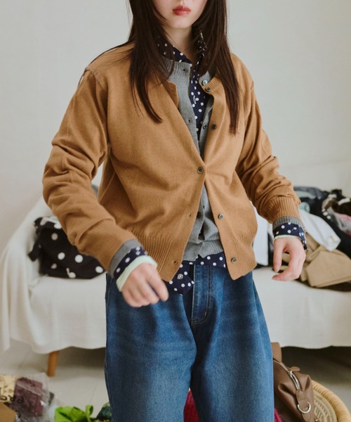 common gull products カーディガン common gull products. カーディガン 2つで1つのカーディガン秋