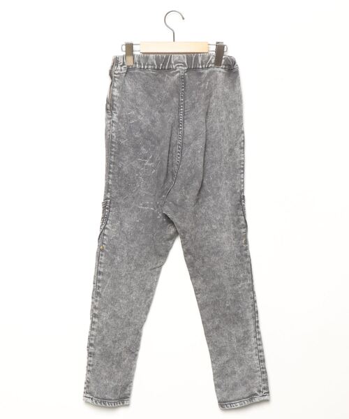 希少珍品　試着のみmercibeaucoup WOOLサルエルパンツ　革パッチ 希少珍品 試着のみmercibeaucoup WOOLサルエルパンツ 革パッチ