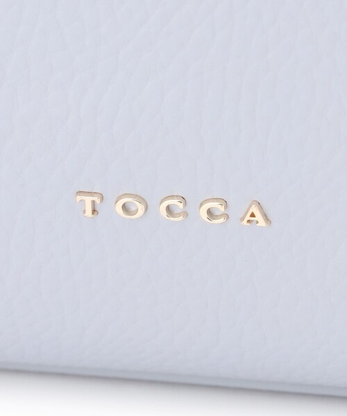 【美品】トッカCARRE LEATHERBAG ショルダーバッグ　ホワイト TOCCA - 【美品】トッカCARRE LEATHERBAG ショルダーバッグ ホワイトの