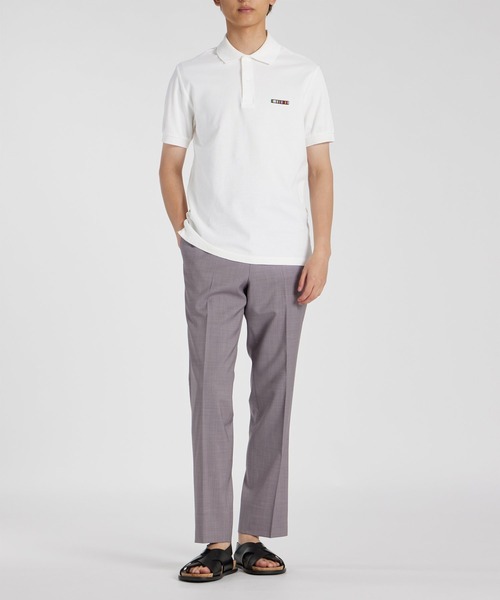 ’Signature Stripe Bar’ 半袖ポロシャツ Paul Smith（ポール・スミス） ポロシャツ Signature Stripe Bar” 半袖