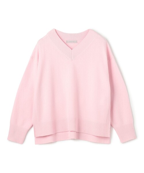 アンフィーロ【野呂佳代さん着用】カシミヤブレンド Vネックニット¥10,990 野呂佳代さん着用】カシミヤブレンド Vネックニット | アンフィーロ