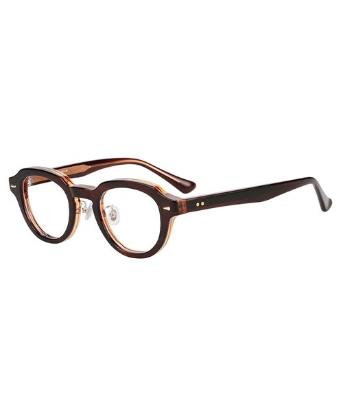 Zoff（ゾフ） 伊達メガネ メガネ 眼鏡 ボストン型 メガネ｜黒縁