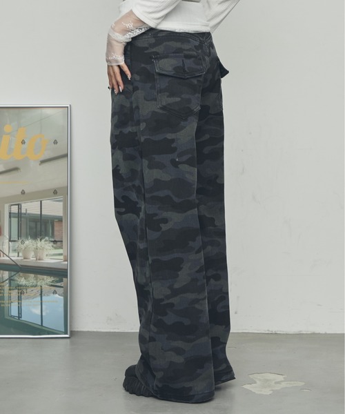 パンツ PT 迷彩デニムパンツ レディース : ZOZOTOWN Yahoo!店 - 通販