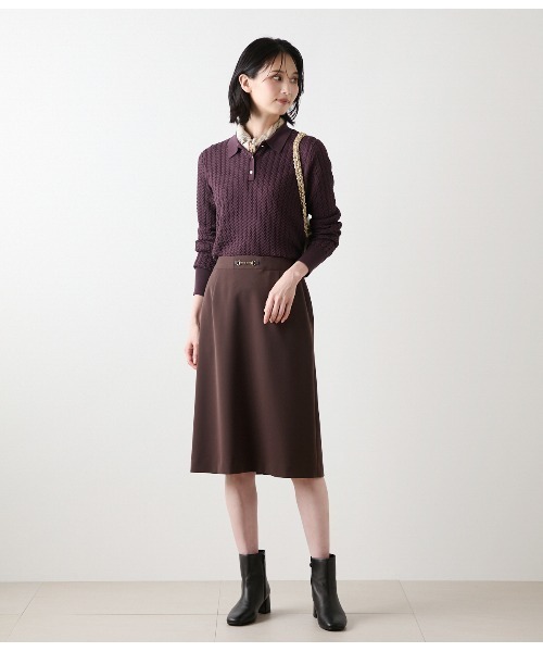 NEWYORKER（ニューヨーカー） ニット セーター 「手洗い可能」ケーブル